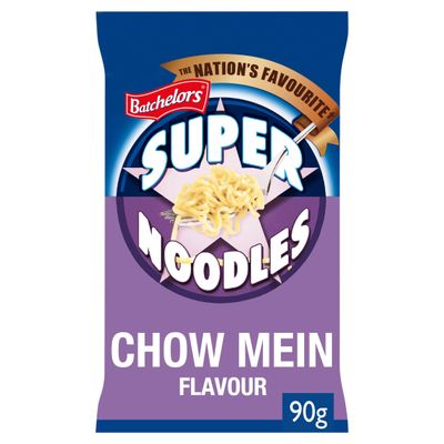Batchelors Super Noodles Chow Mein Flavour Noodle Block 90g