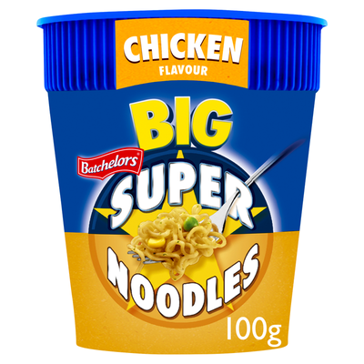 Batchelors Big Super Noodles Chicken Flavour Instant Noodle Pot 100g