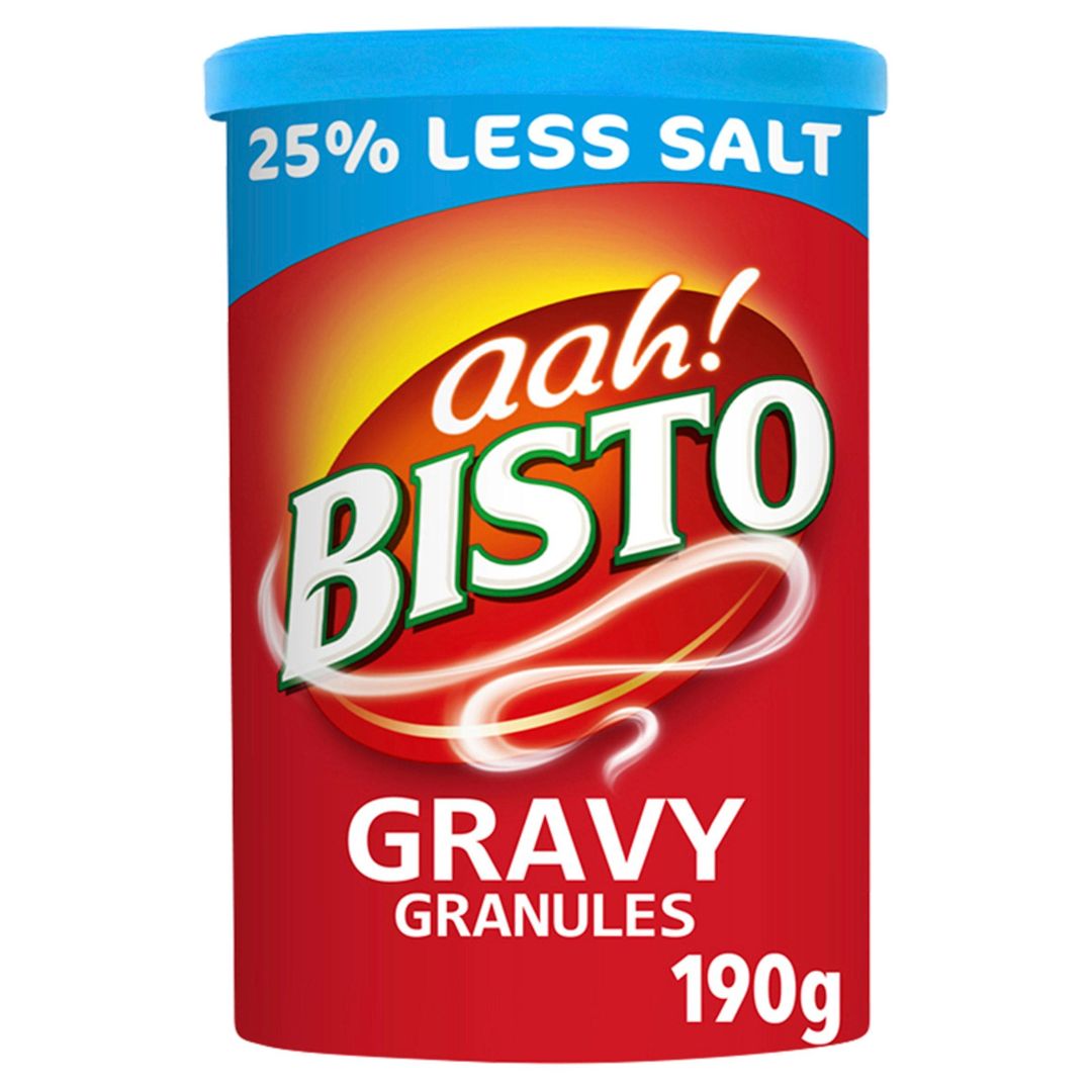 Bisto Reduced Salt Gravy Granules 190g - Image 1