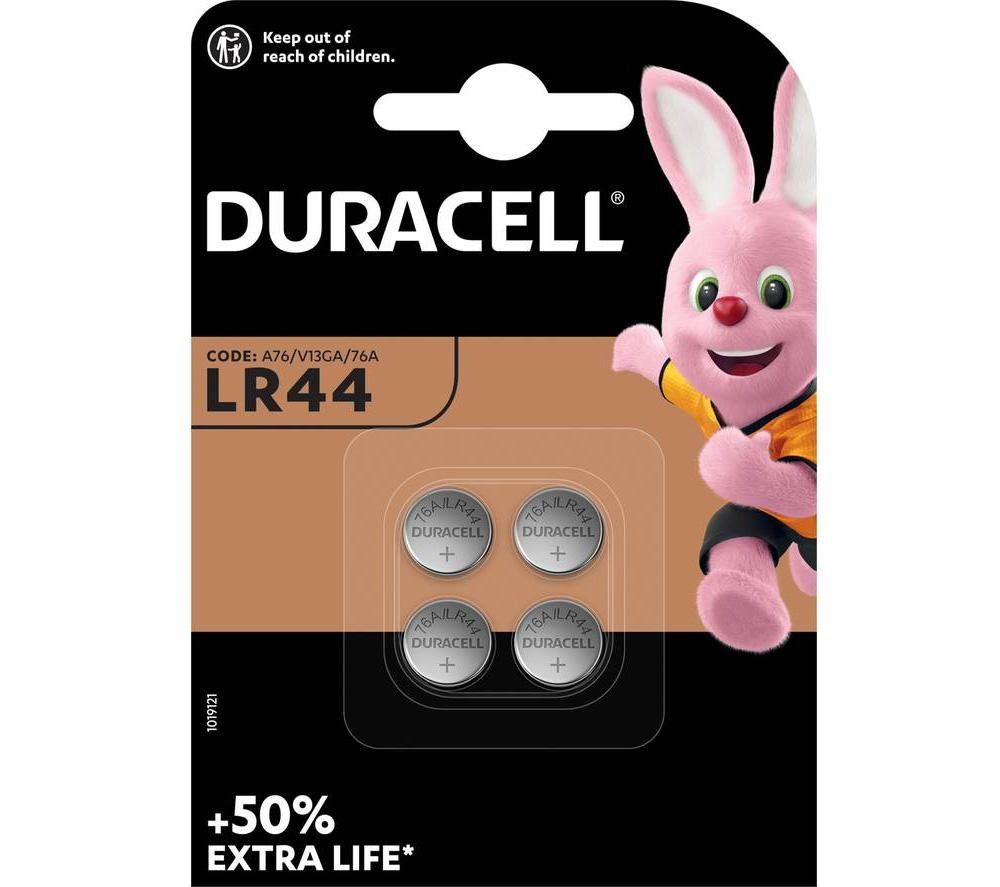 DURACELL LR44 Batteries - Pack of 4 - Image 1