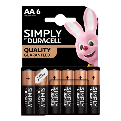 Duracell 5000394111943 household battery Single-use battery AA Alkaline - Thumbnail 2