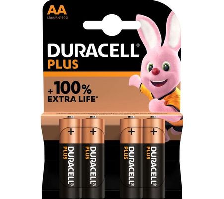 Duracell Plus Power AA Batteries - 4 - Thumbnail 2