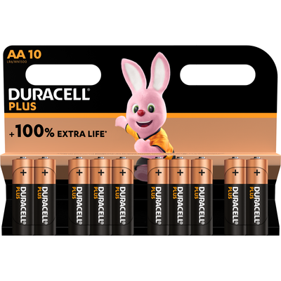 Duracell Plus Power AA Batteries - 10