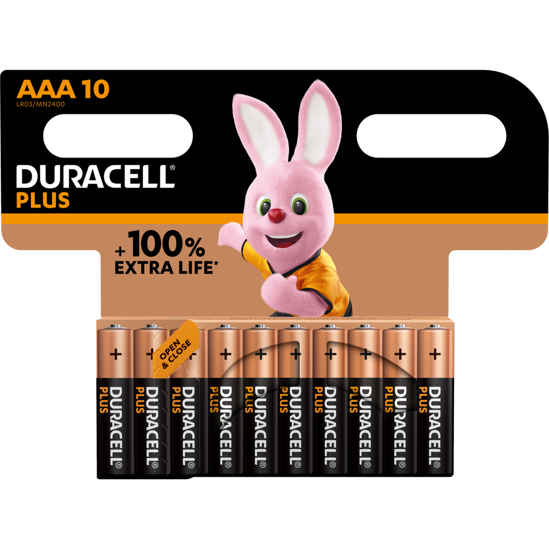 Duracell Plus Power AAA Batteries - 10 - Image 1