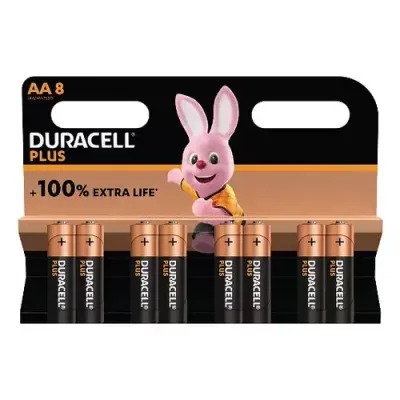Duracell Plus Single-use battery AA Alkaline - Thumbnail 2