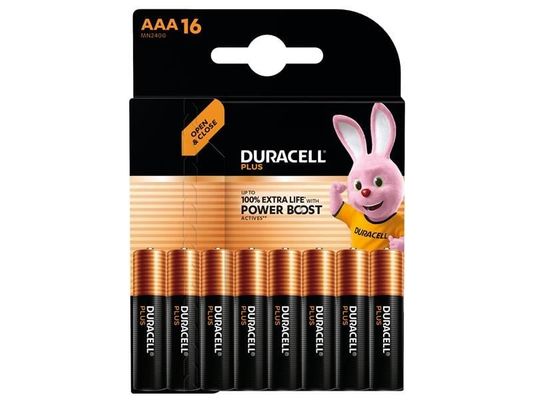 Duracell S30950 Aaa Cell Plus With Power Boost Batteries (Pack 16)