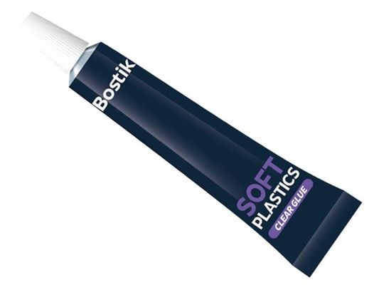 Bostik 30803650 Soft Plastics Clear Adhesive 20Ml