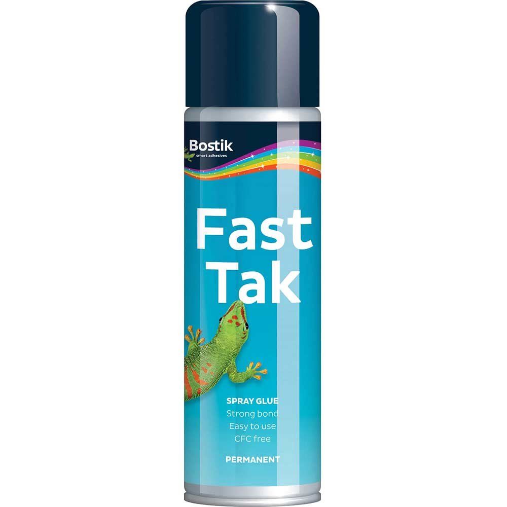 Bostik 30602630 Fast Tak Permanent Adhesive Spray 500Ml - Image 1