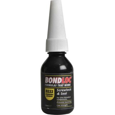 Bondloc B222-10 B222 Screwlock Low Strength Threadlocker 10Ml