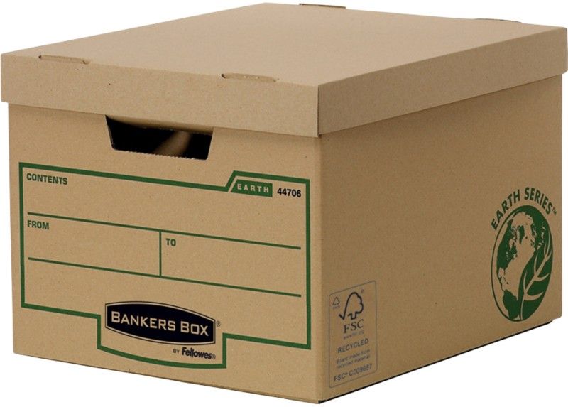 Bankers Box R-KIVE EARTH STOR BOX PK10 4470601 - Image 1