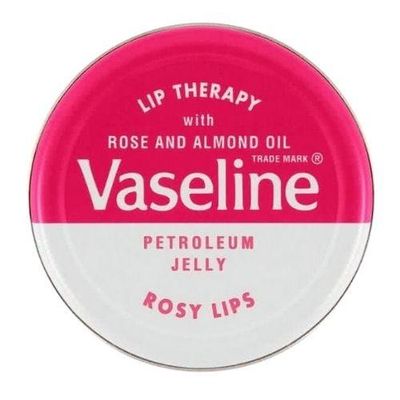 Vaseline Lip Therapy Almond Oil Rosy Lips 20g - Thumbnail 2