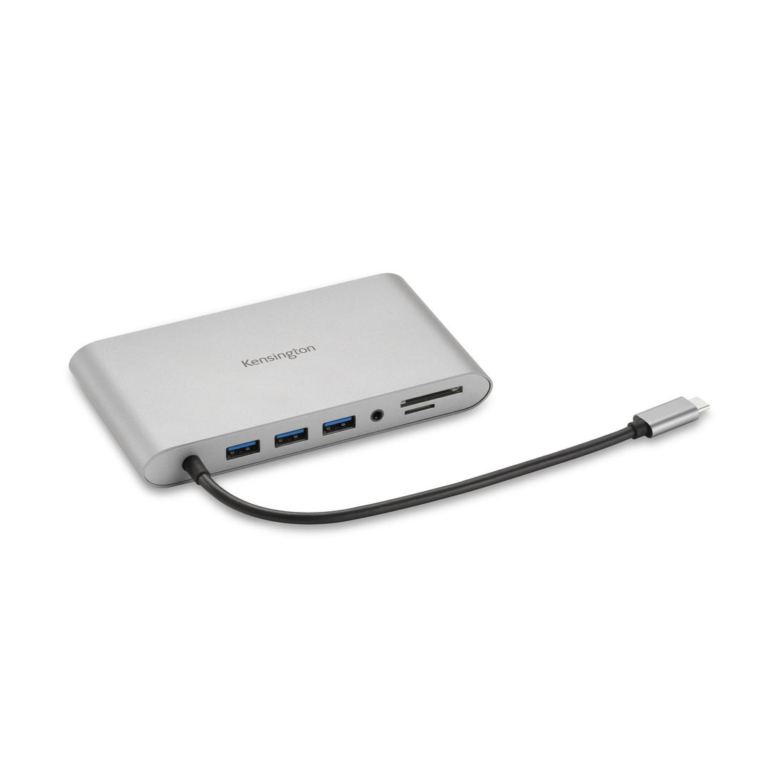 Kensington UH1440P USB-C 5Gbps Dual Video Driverless Mobile Dock – 85W Pass-Through Power – DP/HDMI/VGA - Image 1