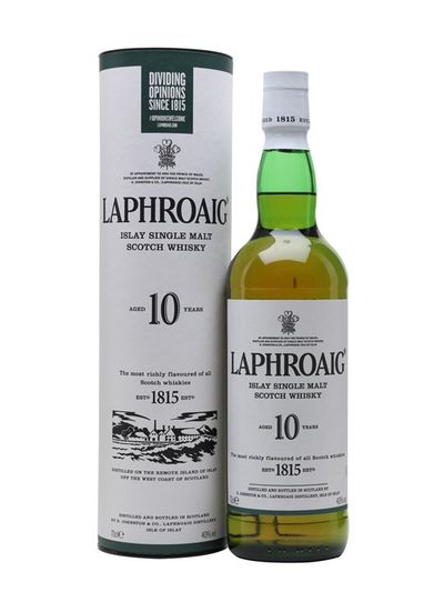 Laphroaig 10 Year Old Islay Single Malt Scotch Whisky
