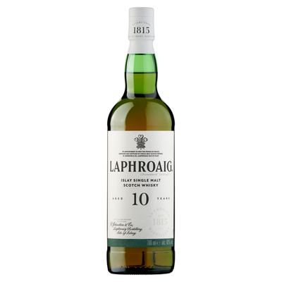 Laphroaig 10 Year Old Islay Single Malt Scotch Whisky - Thumbnail 2
