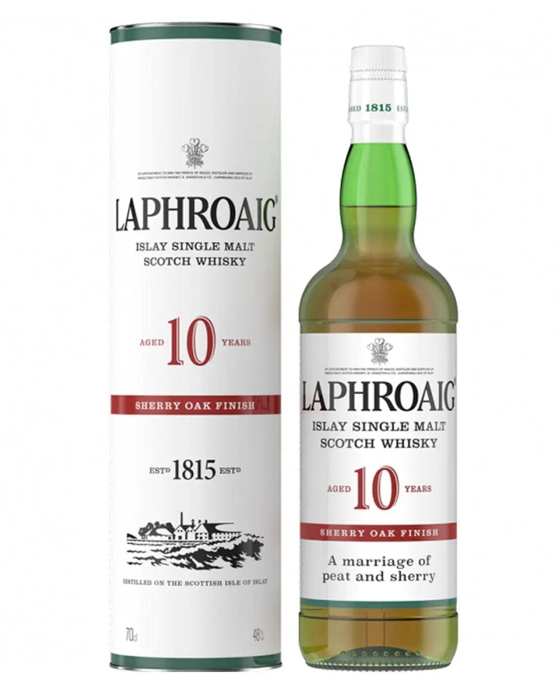 Laphroaig 10 Year Old Sherry Oak Finish Islay Whisky - Image 1