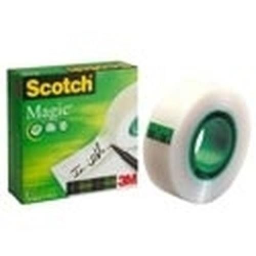 Scotch Magic Invisible Tape 8-192R3 Refill 19mm x 25m (Pack 3) 7100127 - Image 1