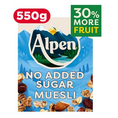 Alpen No Added Sugar Muesli 550g