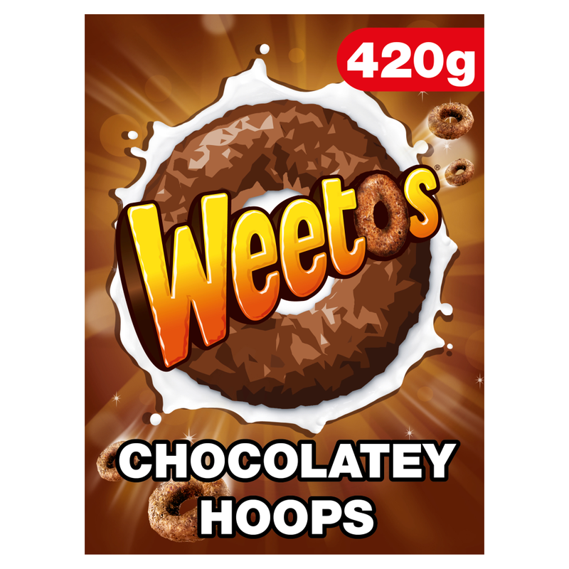 Weetos Chocolatey Hoops 420g - Image 1
