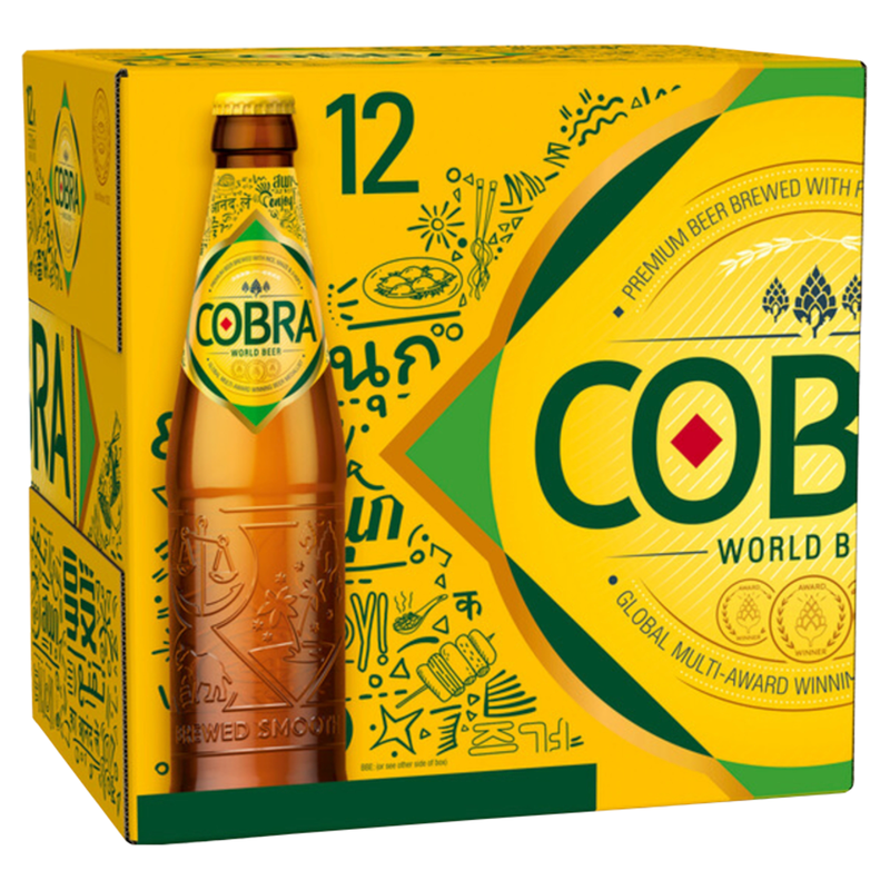 Cobra Premium Beer 12 x 330ml - Image 1