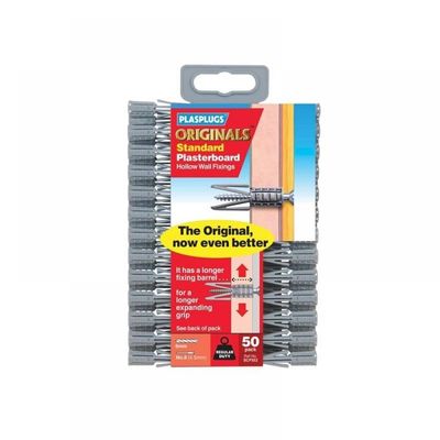 Plasplugs SCF552CC Scf 552 Originals™ Plasterboard Fixings (50)