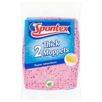 Spontex Thick Moppets Twin Pack - Thumbnail 2