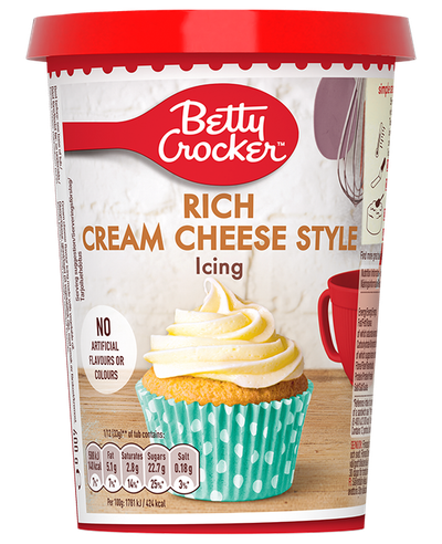 Betty Crocker Rich Cream Cheese Style Icing 400g