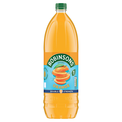 Robinsons Double Strength Orange No Added Sugar Squash 1.75L