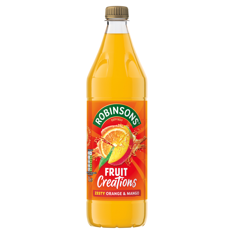 Robinsons Fruit Creations Orange & Mango Squash 1L - Image 1