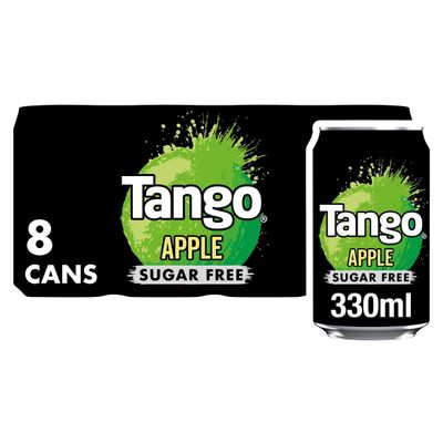 Tango Apple Sugar Free Cans 8 x 330ml - Thumbnail 2