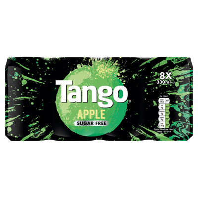 Tango Apple Sugar Free Cans 8 x 330ml