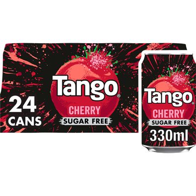 Tango Cherry Sugar Free Cans 24 x 330ml - Thumbnail 2