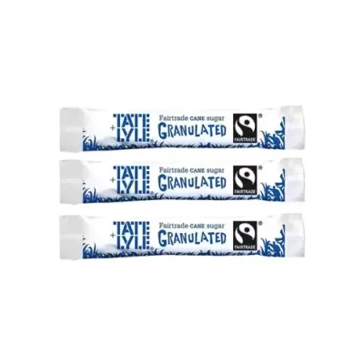 Tate & Lyle Fairtrade White Sugar Stick (Pack 1000) - 0499121