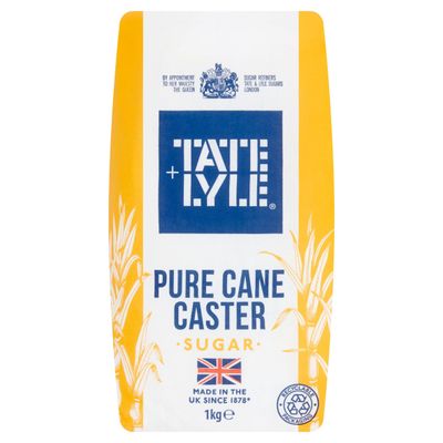 Tate & Lyle Pure Cane Caster Sugar 1kg - Thumbnail 2