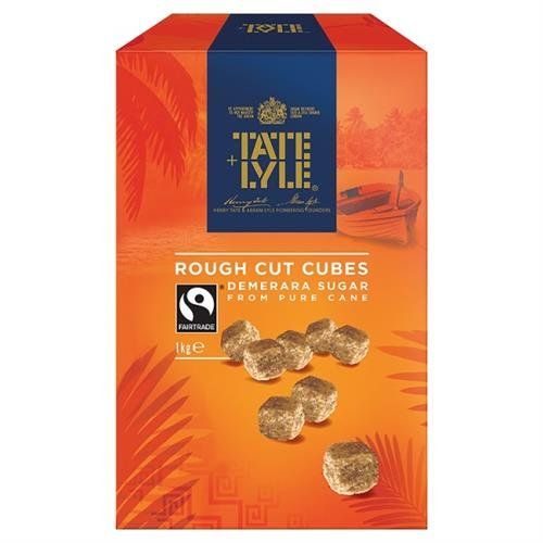 Tate & Lyle Demerara Sugar Cubes (Pack 1Kg) - 0499072 - Image 1