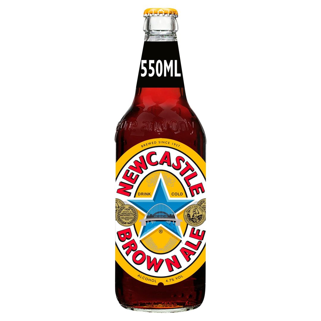 Newcastle Brown Ale Bottle 550ml 4.7% ABV - Image 1