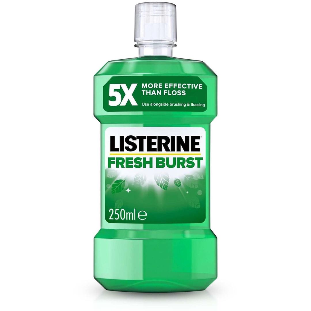 Listerine Fresh Burst Daily Mouthwash 250ml - White - Image 1