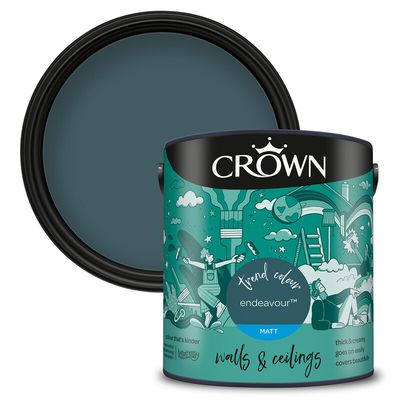 Crown Matt Emulsion - Endeavour / 2.5l - Thumbnail 2