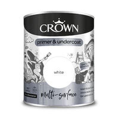 Crown Wood and MDF Primer and Undercoat - White - Thumbnail 2