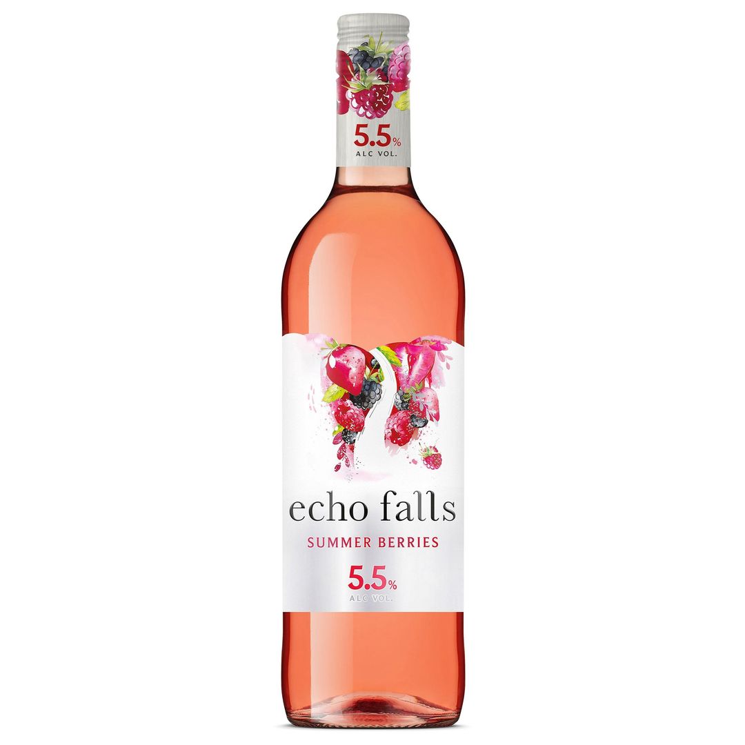 Echo Falls Summer Berries Fruit Fusion 75cl - Image 1
