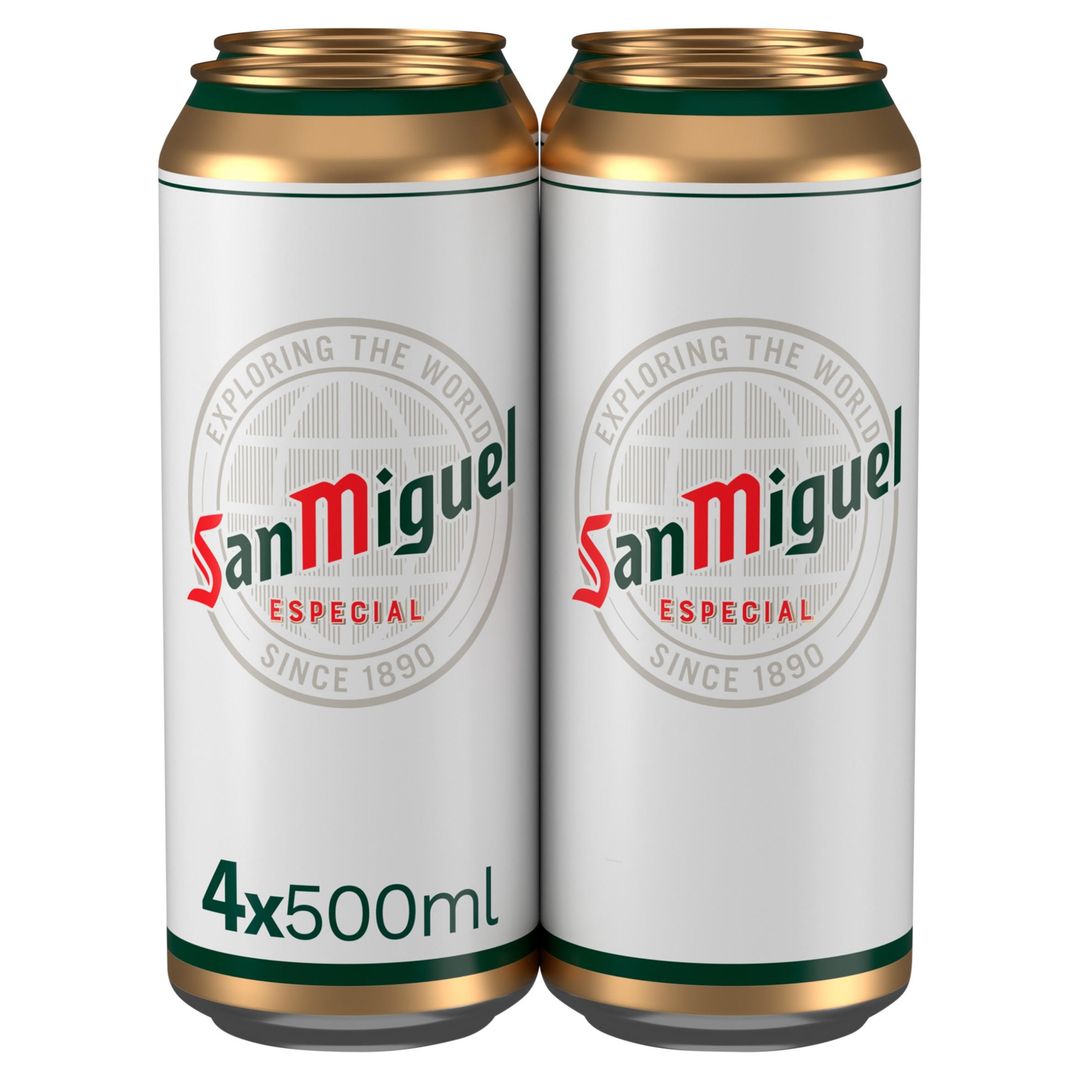 San Miguel Premium Lager Multipack, 24 x 500 ml - Image 1