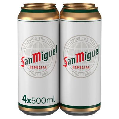 San Miguel Premium Lager Multipack, 24 x 500 ml