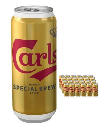 Carlsberg Special Brew Lager Beer Can Multipack, 24 x 500 ml - Thumbnail 2