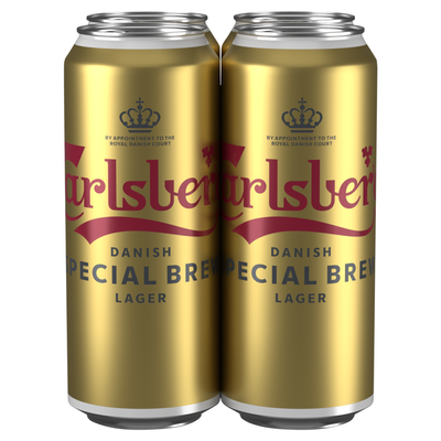 Carlsberg Special Brew Lager Beer Can Multipack, 24 x 500 ml