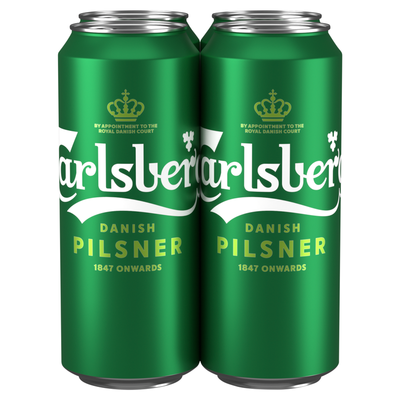 Carlsberg Danish Pilsner Multipack, 24 x 500 ml