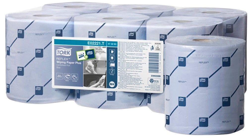 Tork 473263 paper towels 429 sheets Blue 150 m - Image 1