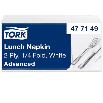 Tork 477149 paper napkins White 200 pc(s) - Thumbnail 2