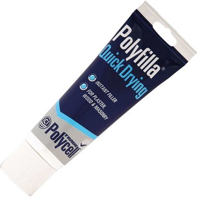Polycell 5085004 Trade Quick Dry Polyfilla Tube 330G