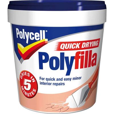 Polycell 5092999 Multipurpose Quick Drying Polyfilla Tub 1Kg