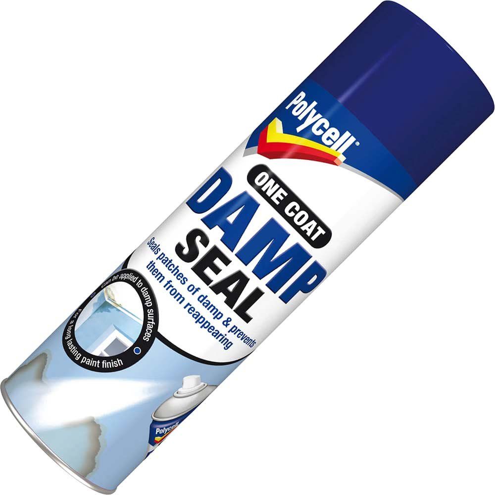 Polycell 5084978 Damp Seal Aerosol 500Ml - Image 1