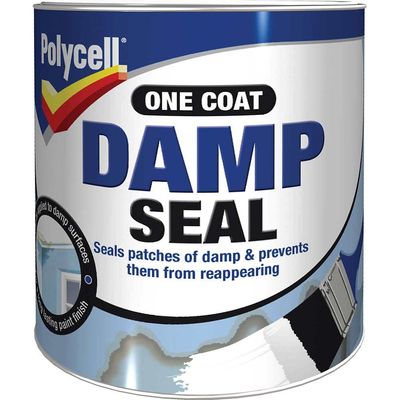 Polycell 5093043 Damp Seal Paint 1 Litre